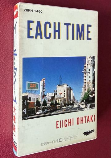 カセットテープ!!1984年発売★大滝詠一【Each Time】28KH 1460★大瀧詠一/山下達郎/CITY POP/NIGHT TEMPO/80S/和モノ/CASSETTE