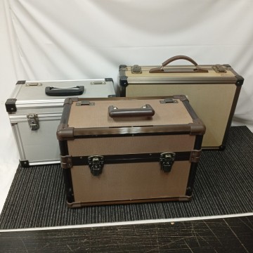 usC-564 アルミケース カメラケース 3点まとめ売り ハードケース HAKUBA MINETTE HAKUBA 現状品