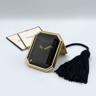 ※【売り切り】CHANEL/シャネル プルミエール 置き時計 トラベルウォッチ ポケットウォッチ タッセル