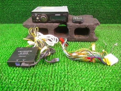 carrozzeria カロッツェリア DEH-P730 CDプレーヤー CD MP３ DSP AM FM 1DIN スバル車からの取り外し品!