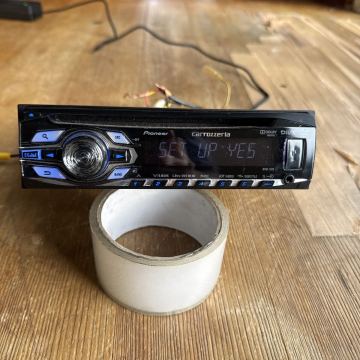 カロッツェリア DVH-570 CDプレーヤー 1DIN CD DVD USB AUX carrozzeria 