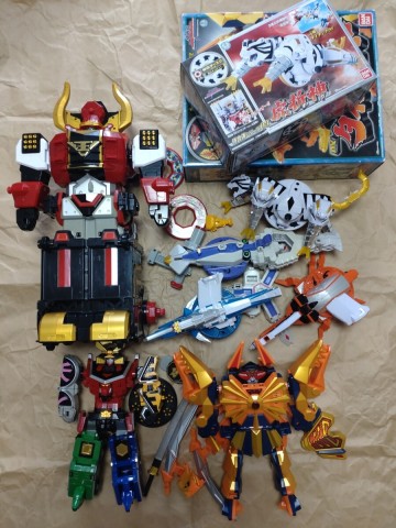 バンダイ　侍戦隊シンケンジャー　サムライハオー　玩具ジャンク品