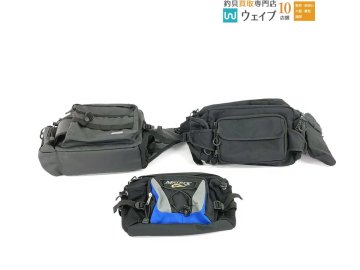 アブガルシア ワンショルダーバッグ3、MATRIX ウエストポーチ 等 バッグ 計3点セット