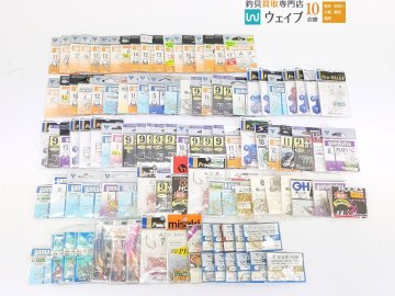 がまかつ 太地ムツ・丸せいご、ミサキ ネムリムツ、ささめ針 カラームツ・ムツケイムラ 他 計100点以上セット