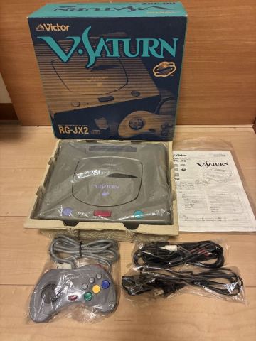 ★ほとんど新品未使用　極上美品　V・SATURN(Vサターン) RG-JX2 完品　激レア　超美品　動作確認程度の使用のみ　動作良好★