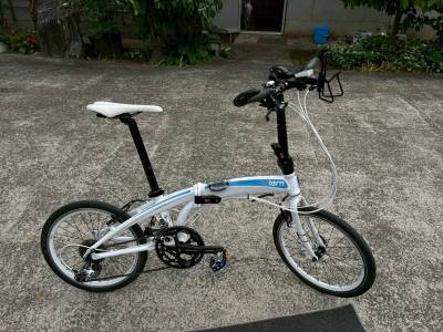 ★美品 動作良好★Tern ターン verge P18 20インチ ホワイト カラー 折り畳み 自転車★引き取り推奨★