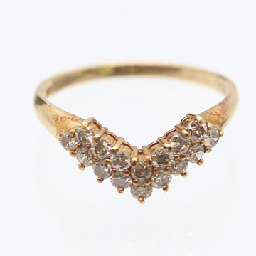 1円 D0.50ct K18 1.7g ゴールド リング アクセサリー ジュエリー 0003300 6ERT AKO MST
