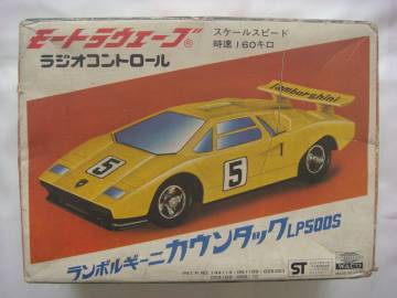  ＷＡＣＯ モートラウェーブ ラジオコントロール ☆ ランボルギーニ カウンタック ＬＰ５００Ｓ （ジャンク）
