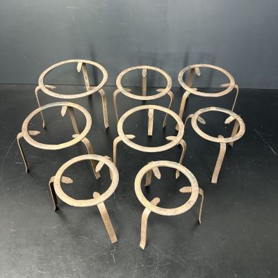 [C598] 五徳 まとめて 茶道具 風炉 風炉釜 置炉 囲炉裏 火鉢 長火鉢 瓶掛 炭道具 火鉢道具 茶道具 キャンプ アウトドア 焚き火 