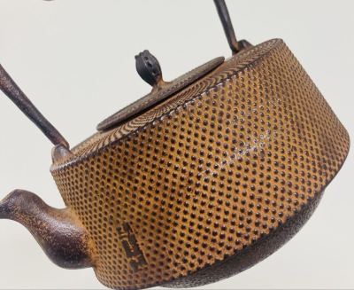 南部盛岡 南部鉄器 鉄瓶 三厳堂 1円スタート 総重量 約1.55kg 急須 茶道具 茶器 煎茶道具 鉄器 アンティーク 金属工芸 ミニ鉄瓶 盛岡