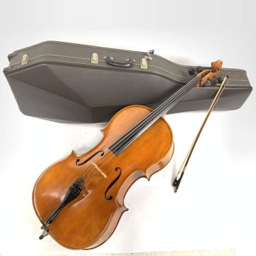 JOSEF SCHUSTER ヨーゼフ シュスター REG.NR.875 ANNO1983 チェロ ハードケース/弓付 弦楽器 オーケストラ ドイツ★簡易検査品