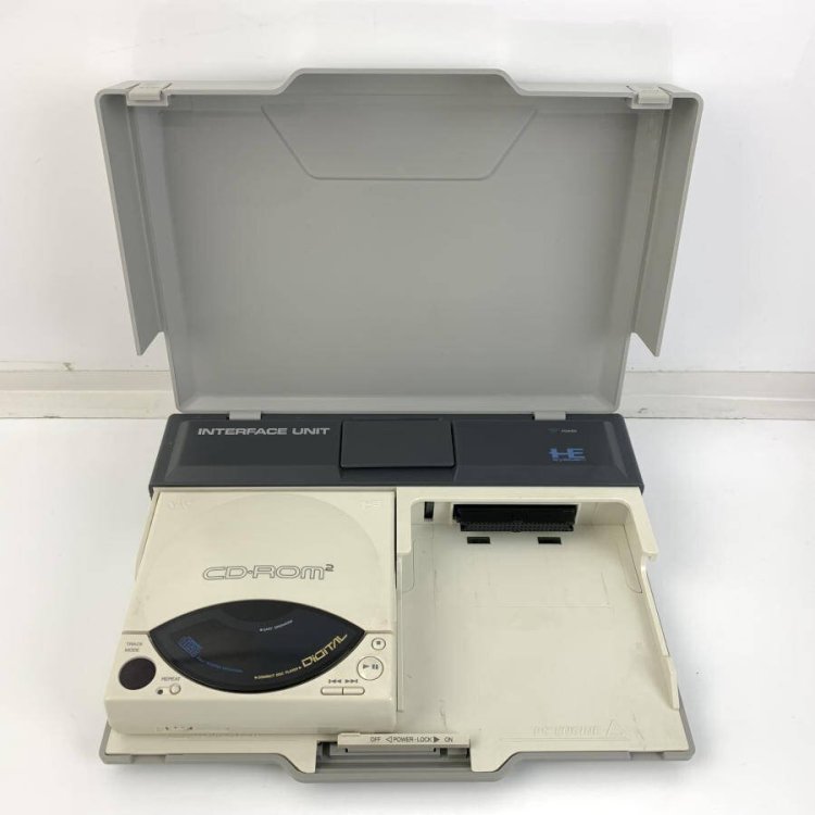 NEC PC IFU-30A/CDR-30A インターフェースユニット/CD-ROM2 本体 2点セット 箱・説明書付き 難あり レトロゲーム＊ジャンク品
