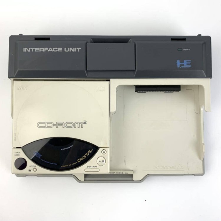 NEC PC IFU-30A/CDR-30A インターフェースユニット/CD-ROM2 本体 2点セット 箱・説明書付き 難あり レトロゲーム＊ジャンク品