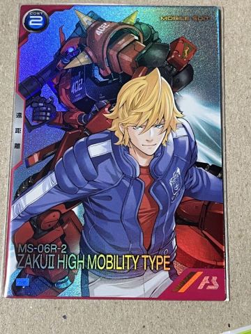 アーセナルベース ガンダムエース25周年記念カードパックGETキャンペーン PR-462 高機動型ザクII（ジョニー・ライデン専用機）