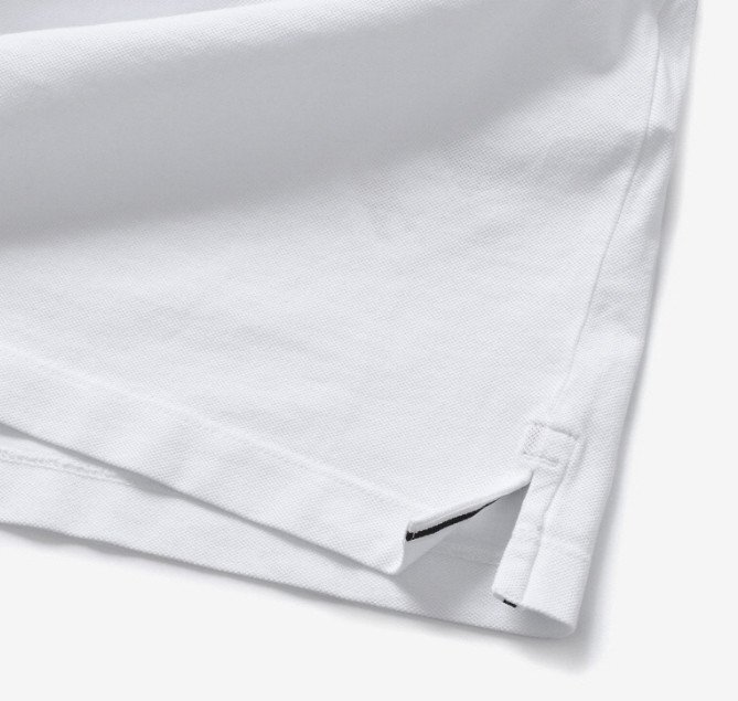 9万新品◆XL◆STONE ISLAND ストーンアイランド◆オーガニックコットン コンパスロゴ 半袖ポロシャツ SLIM FIT白 1円