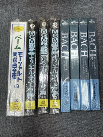新品 未開封 クラシック MGM オリジナル・サウンドトラック カセットテープ 8本 Deutsche Grammophon Mozart Bhm J.S.Bach ヨハネ受難曲