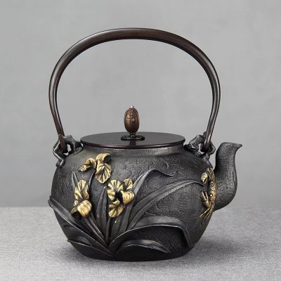 新入荷★佳品 ★高品質★ 老鉄瓶 提梁壺 茶道具対応 鉄やかん 鉄分補給 鉄びん