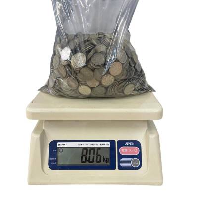 ☆１円古銭 大量セット 旧100円銀貨 総重量約8kg まとめ 稲穂 鳳凰 オリンピック柄 シルバーコイン