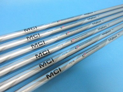 中古シャフト1円～ フジクラ MCI 70 (S) 6本セット ゴルフプライド ニューディケード マルチコンパウンド グリップ装着