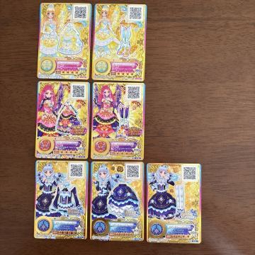 アイカツスターズ！ エターナルムーンライト エターナルシャイン ロゼッタゾーンカード 7枚セット