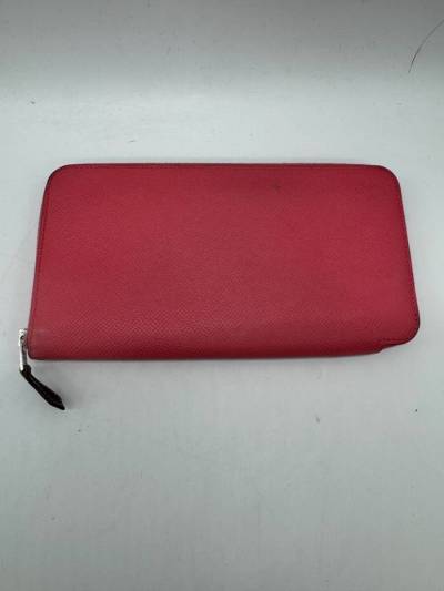 【良品】 Herms エルメス アザップロング シルクイン ラウンドファスナー 長財布 C刻印 P2670