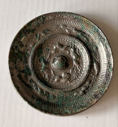銅鏡 鑑賞 中国美術品 銅製 擺件 青銅鏡