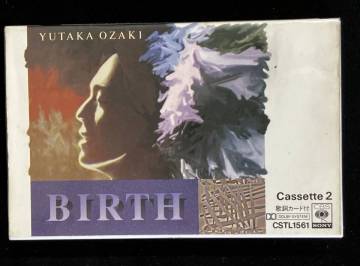 カセットテープ 尾崎豊 誕生 CASSETE2のみ1本・ Cassette 1&2の歌詞カード付 BIRTH YUTAKA OZAKI★1733管理
