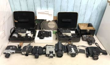 Canon/Fujita など　8ミリフィルムカメラ　計11個まとめ　動作未確認　中古現状品　(100s) ②