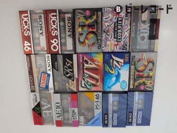 ノーマル/ハイポジ/SONY など/カセットテープ まとめ 15点セット