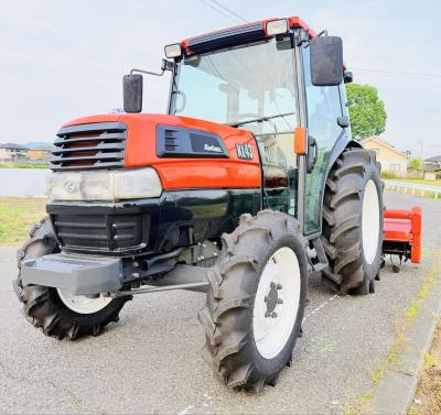 クボタ トラクター KL43■エアコンキャビン ■ 43馬力 ■パワステ ■ 時間781■ロータリーRM18K