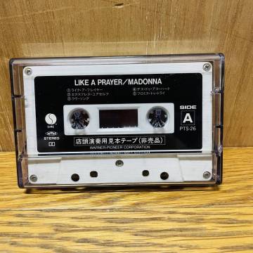 ★レア　MADONNA マドンナ LIKE A PRAYER 店頭演奏用見本テープ　サンプル盤 プロモーション 非売品 カセット 見本盤 not for sale PTS-26
