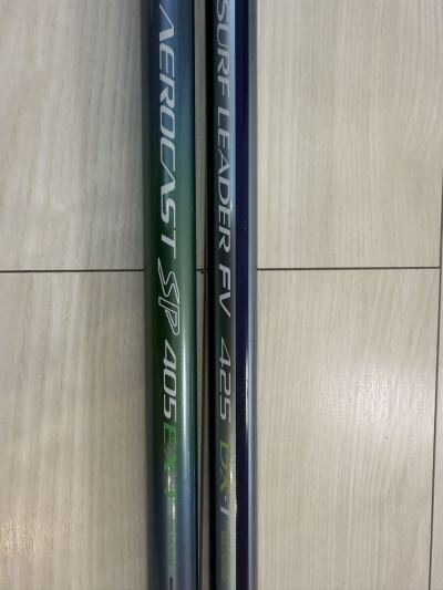 シマノ2個セットSURFLEADER FV 425DX-T，AEROCAST SP 405EX-T シマノ