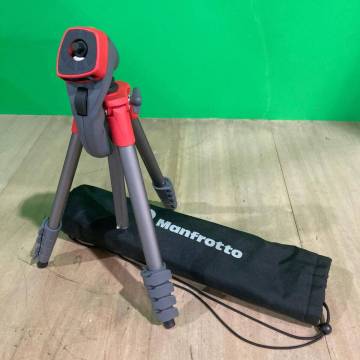 Manfrotto マンフロット MKCOMPACTACN-RD Compact Action 専用ケース付き 三脚 レッド e26060122