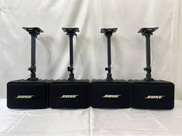 BOSE　ボーズ　【111AD】　スピーカー　4個　【CB-300B】　ブラケット　中古　音出し確認済　