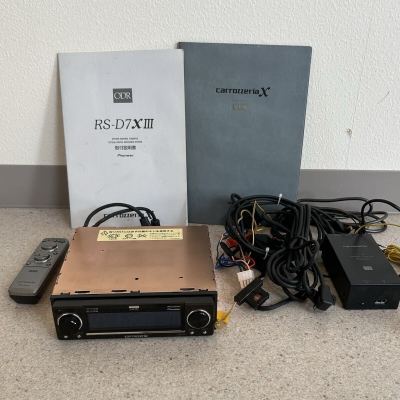 Pioneer carrozzeria ODR RS-D7XIII 取付説明書リモコン付き