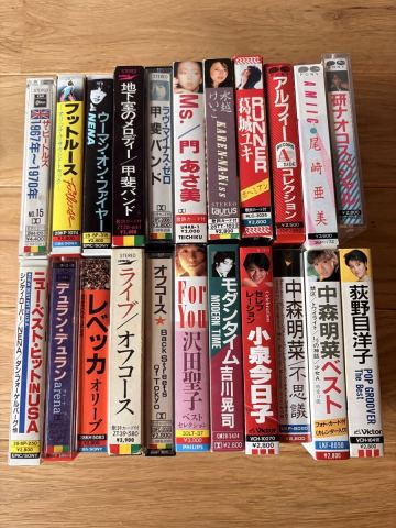 カセットテープ まとめ売り 20本以上 邦楽 洋楽 歌謡曲 アイドル
