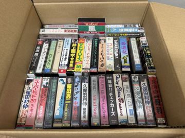 カセットテープ 大量まとめ売り 邦楽 歌謡曲 演歌 昭和レトロ 38本