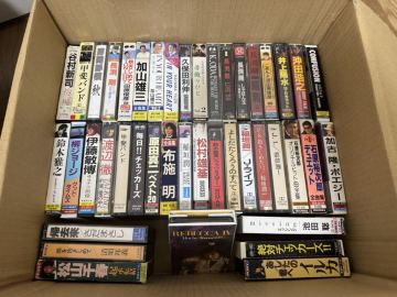 カセットテープ 大量 まとめ売り 邦楽 歌謡曲 演歌 昭和レトロ 多数