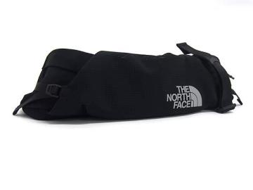 1円 ■新品同様■ THE NORTH FACE - ザ・ノースフェイス ナイロン ウエストポーチ ボディバッグ レディース メンズ ブラック系 HA8431