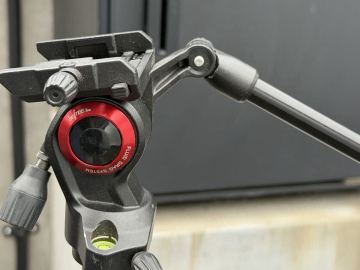 Manfrotto MVH400AHビデオ雲台 FLUID DRAG SYSTEM ストアにアクセス, マンフロット雲台 小型フルードビデオ雲台 40mm フラットベース