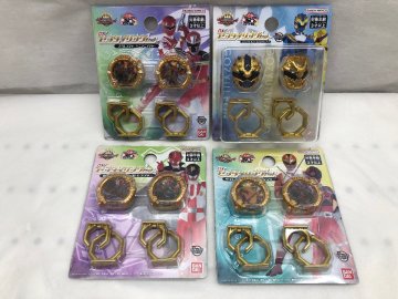 【未開封】DXセンタイリングセット アバレンジャー&ニンニンジャー ゴジュウレオン&ゴジュウティラノ ルパンレンジャー&パトレンジャーなど