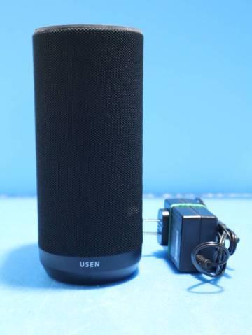 A4037 (7) & USEN スピーカー BSP-01B Bluetoothスピーカー ワイヤレス ペアリング対応 アダプター付 動作品 BOSE