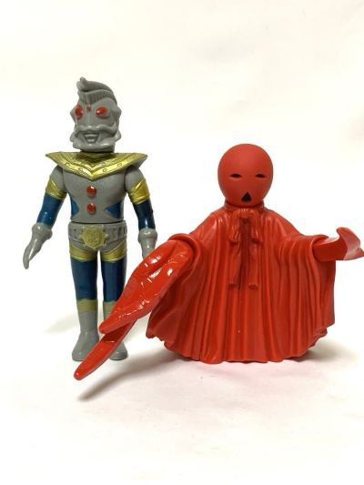 タカトク ウルトラマンキング 円盤生物ノーバ 2点 （ポピー旧バンダイ ブルマァク マーミット 怪獣 当時物 ウルトラ怪獣 ウルトラマンレオ