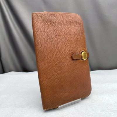 B486 エルメス HERMES ドゴン 長財布 C刻印 男女兼用 
