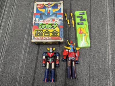 ☆ ポピー 超合金 DELUXE 勇者ライディーン UFOロボ グレンダイザー 2体おまとめ 爆安 99円スタート 