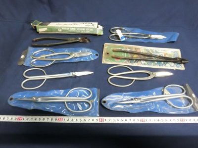 L4331 白日国 花乃舞 他 盆栽 御手入用具 盆栽用具 花切鋏 園芸用品