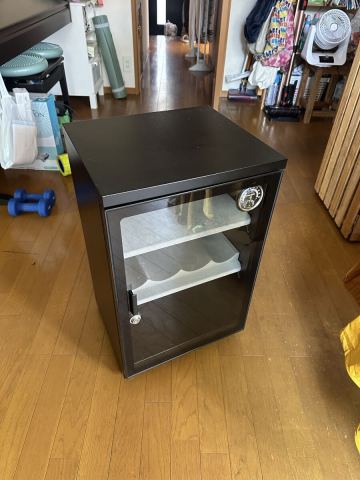 動作確認済 HAKUBA ハクバ E-ドライボックス HA-75 防湿庫 75L 電子制御防湿保管庫 カメラ レンズ 保管庫 鍵無