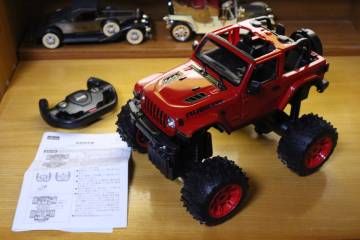 RASTER RC ラジコン ジープ ラングラー ルビコン 1/14 オフロード バギー 未使用 撮影時開封のみ 作動確認済み