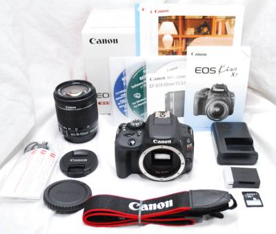 【新品級の超美品 2700ショット・豪華セット】Canon キヤノン Kiss X7 EF-S 18-55mm STM