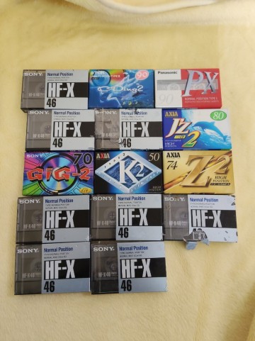 未使用　 カセットテープ　14個